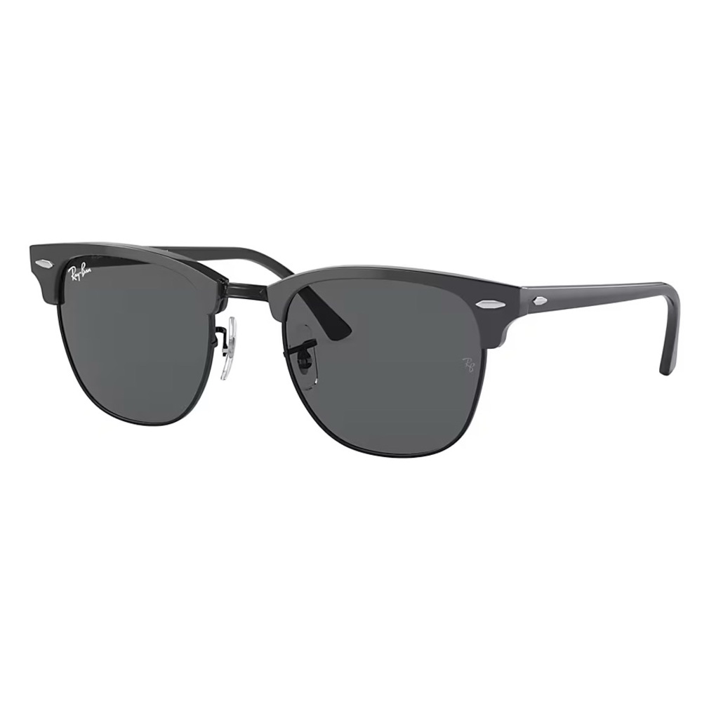 Ray-Ban Clubmaster Classic Black and Brown Sunglasses